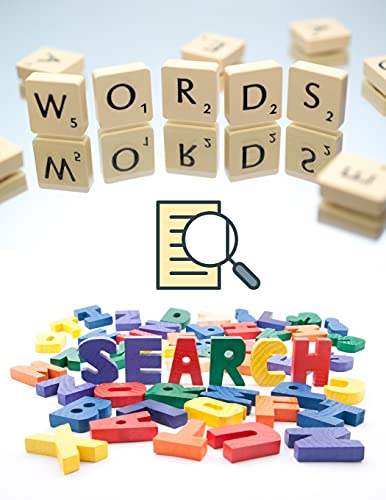 Words Search: Candy Puzzles 31 Puzzles With Word Search 43 Pages