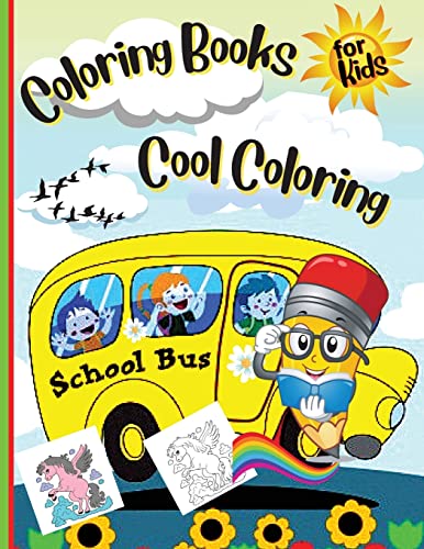 Coloring Books For Kids Cool Coloring Girls & Boys : For Girls & Boys