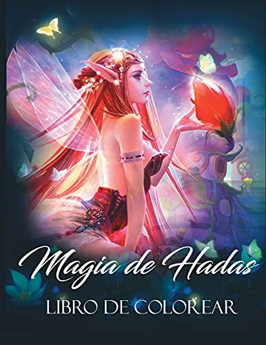 Magia De Hadas : Libro para Colorear de Fantas??a