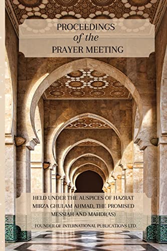 Proceedings Of The Prayer Meeting