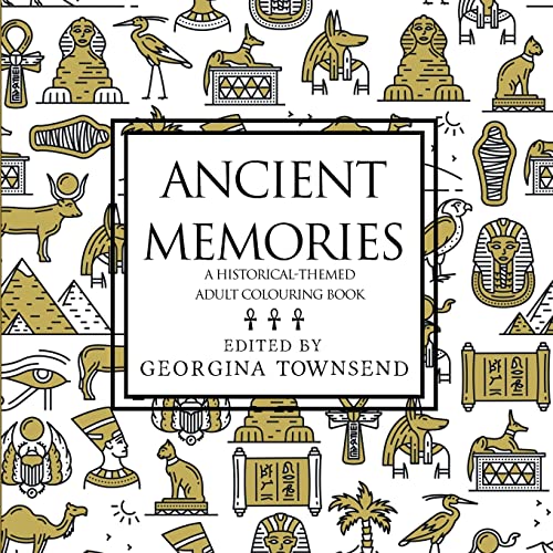 Ancient Memories: A Historical-Themed Adult Colouring Book