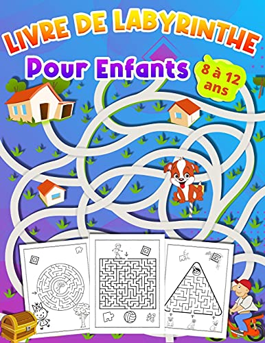 Livre De Labyrinthe Pour Enfants 8 ???ß 12 Ans: Livre D'Activit?·??S Pour Les Enfants Cadeau Id?·??Al Pour Les Gar?·??Ons Et Les Filles ????G?·??S De 8 ???ß 12 Ans, (French Edition) - 9781914941900