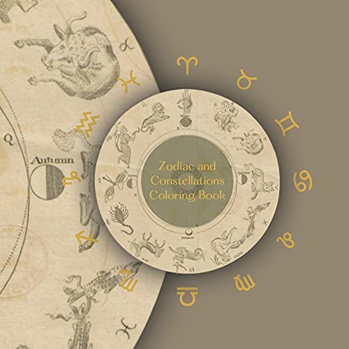 Zodiac And Constellations Coloring Book: A Fun Collection Of Cute And Funny Zodiacs For Children To Color! - 9781915084057