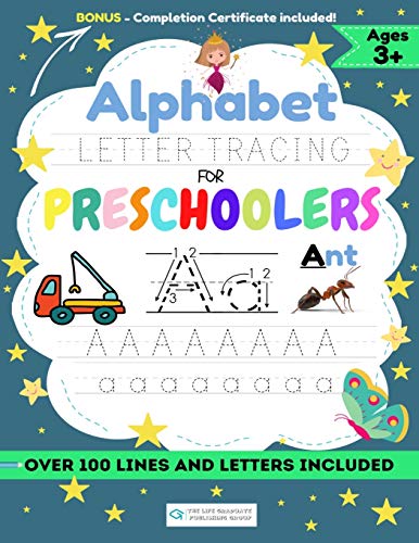 Alphabet Letter Tracing for Preschoolers : A Workbook For Boys to Practice Pen Control, Line Tracing, Shapes the Alphabet and More! (ABC Activity Book) 8.5 X 11 Inch - 9781922515162