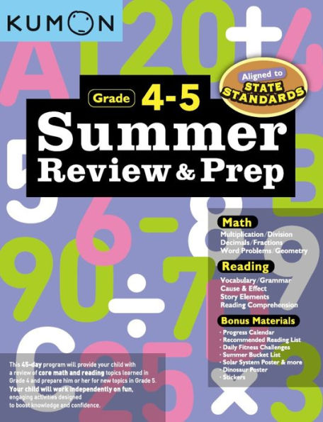 Summer Review And Prep 4-5