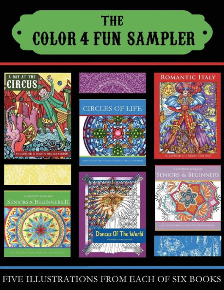 The Color 4 Fun Sampler : Five Illustrations From Each Of Six Books