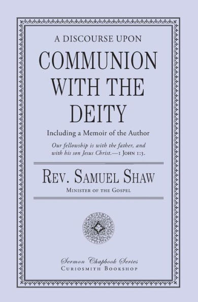 Communion with the Deity