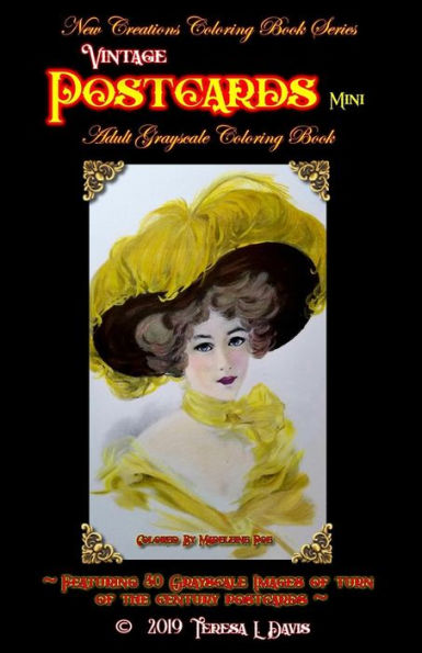 New Creations Coloring Book Series : Victorian Postcards Mini