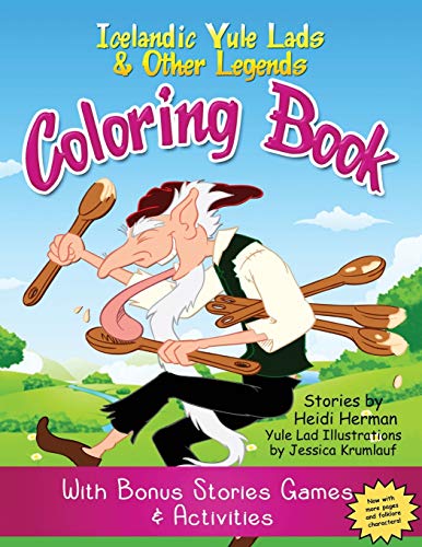 Yule Lads and Other Legends Coloring Book : Icelandic Legends Activity Book