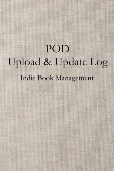 Pod Upload And Update Log : Indie Book Management