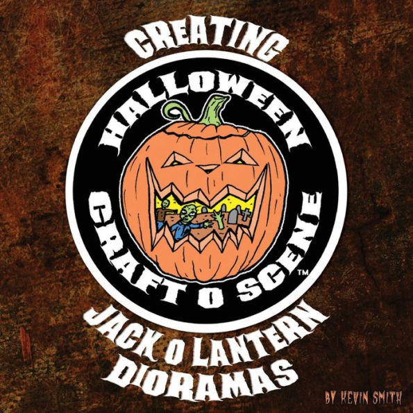 Creación de dioramas de Halloween Craft O Scene Jack O Lantern