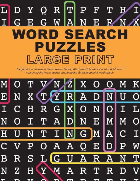 Word Search Puzzles Large Print : Large Print Word Search, Word Search Books, Word Search Books For Adults, Adult Word Search Books, Word Search Puzzle Books, Extra Large Print Word Search
