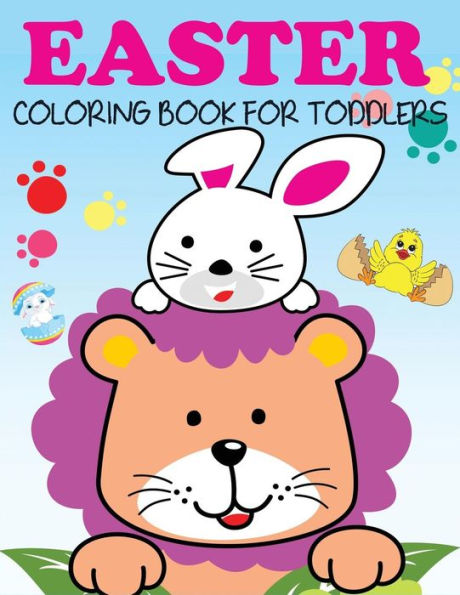 Easter Coloring Book for Toddlers - 9781949651447