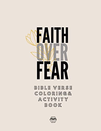 Faith Over Fear Coloring And Activity Book