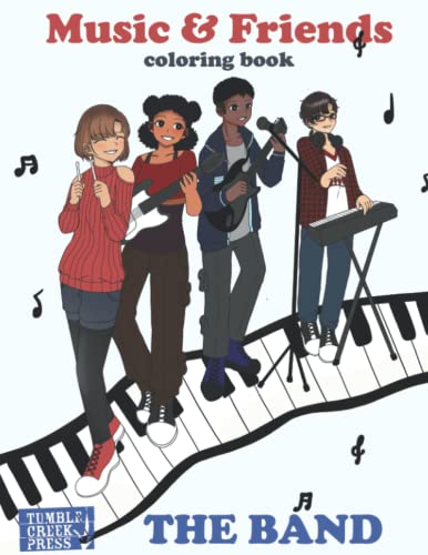 Music And Friends Coloring Book (The Band)