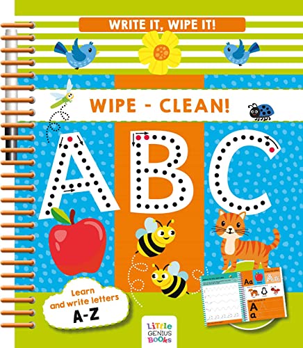 Write it, Wipe It! Wipe-Clean ABC