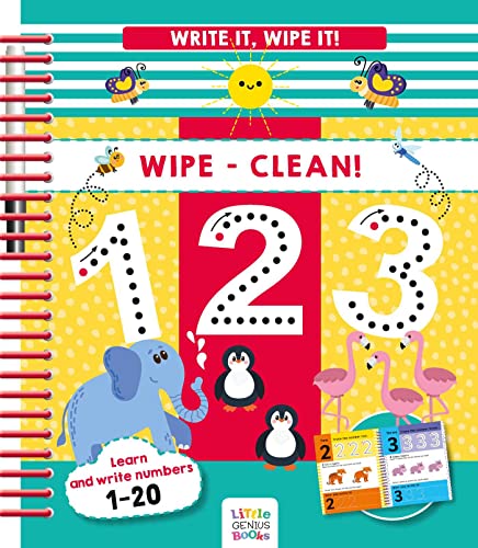 Write it, Wipe It! Wipe-Clean 123