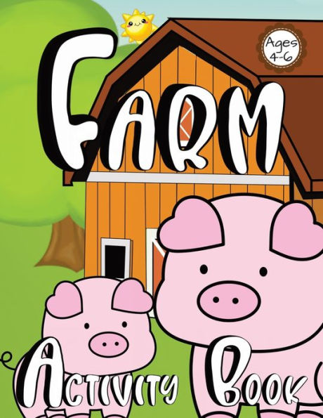 Farm Activity Book For Kids