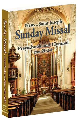 St. Joseph Sunday Missal Prayerbook And Hymnal For 2024: American Edition
