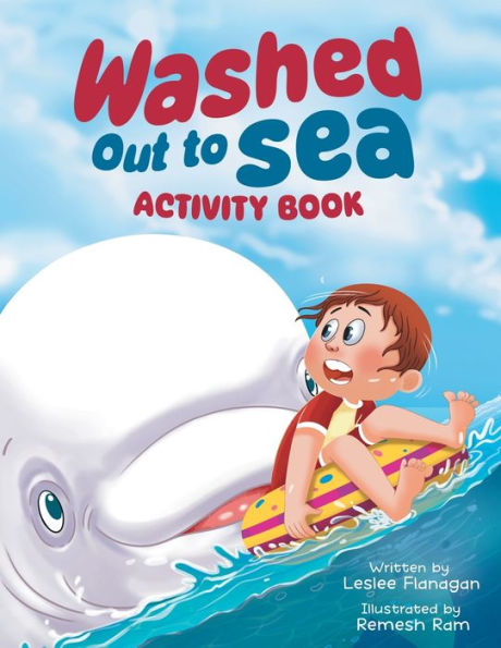 Washed Out To Sea: Activity Book For Kids 4-8