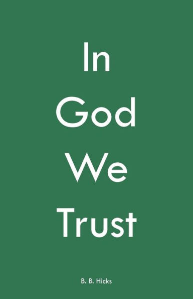 In God We Trust - 9781973656838