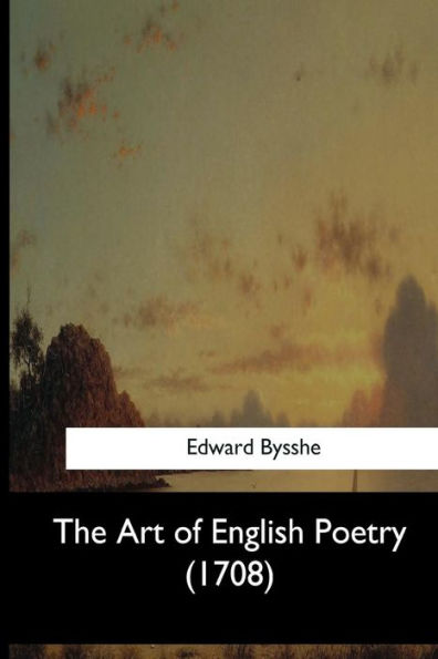 The Art Of English Poetry 1708