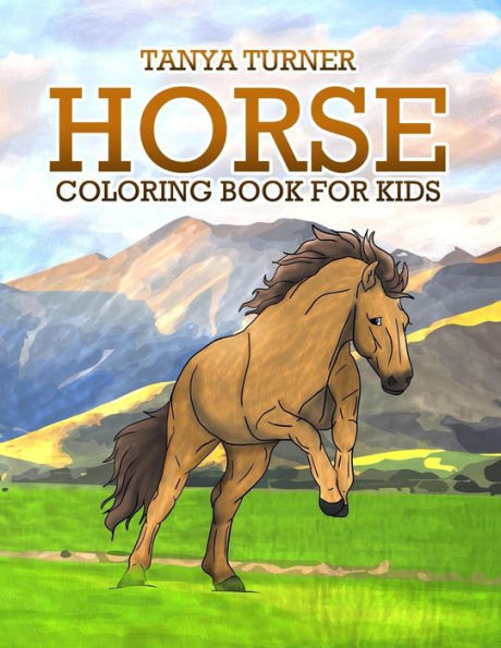 Horse Coloring Book: Horse Coloring Pages for Kids (Horse Coloring Book for Kids Ages 4-8 9-12)