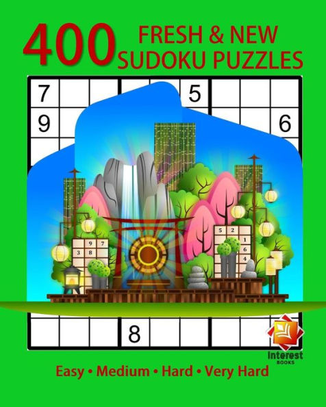 Sudoku : 400 Fresh & New Sudoku Puzzles (Easy, Medium, Hard, Very Hard)