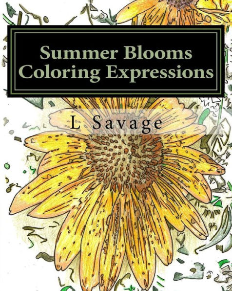 Summer Blooms Coloring Expressions