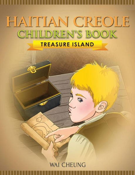 Haitian Creole Children's Book: Treasure Island