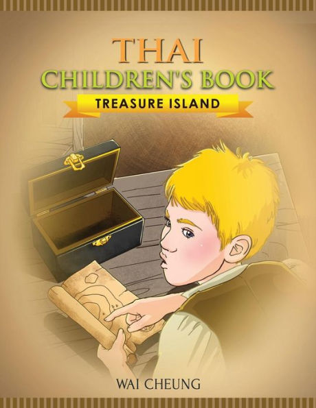 Thai Children's Coloring Book Treasure Island