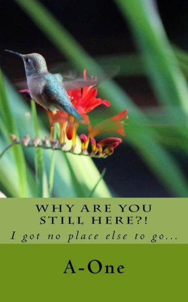 Why Are You Still Here?! : I Got No Place Else To Go...