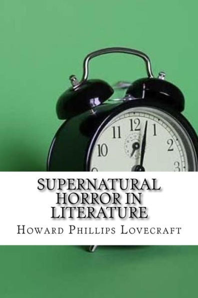 Supernatural Horror In Literature - 9781974471423