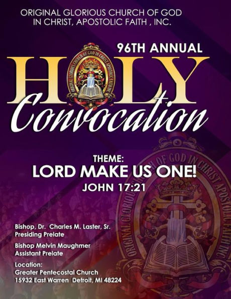 Ogc Holy Convocation B&W