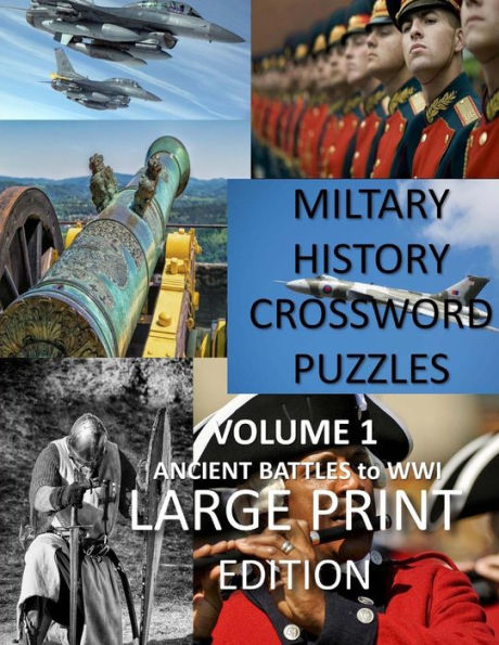 Military Crosswords : Large Print Crossword For Seniors History Lovers Hard Crossword Lovers