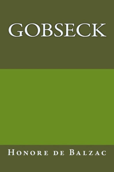 Gobseck - 9781974622511