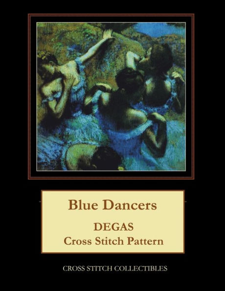 Blue Dancers : Degas Cross Stitch Pattern