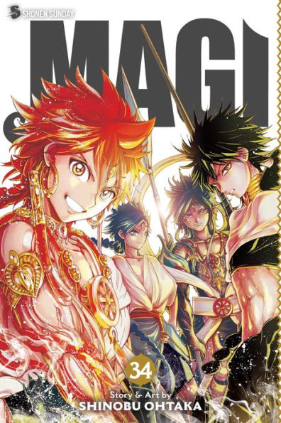 Magi: The Labyrinth Of Magic, Vol. 34
