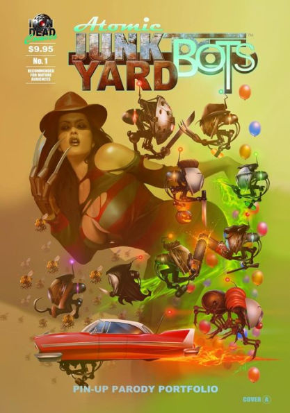 Atomic Junk Yard Bots: Parody Pin-Up Portfolio