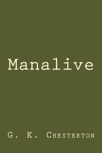 Manalive - 9781975716448