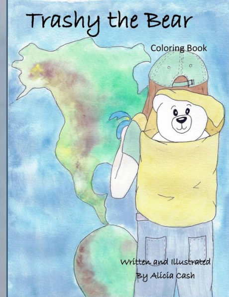 Trashy The Bear Coloring Book