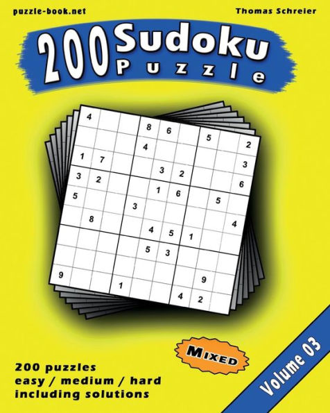 Sudoku : 200 Mixed