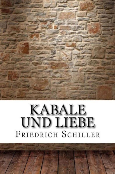 Kabale und Liebe (German Edition) - 9781975878726