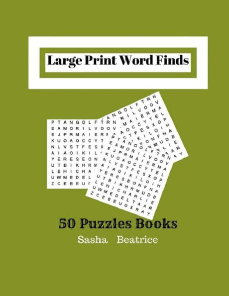Word Finds 50 Puzzles Books