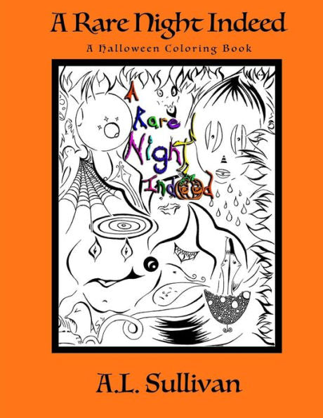 A Rare Night Indeed: Halloween Coloring Book