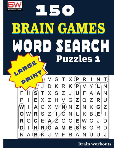 150 juegos mentales - BÚSQUEDA DE PALABRAS Rompecabezas 1