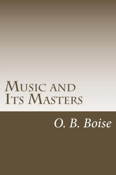 Music And Its Masters - 9781976243240
