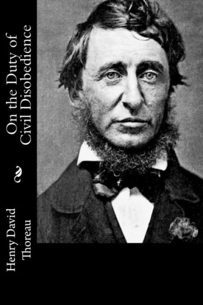 On The Duty Of Civil Disobedience - 9781976264108