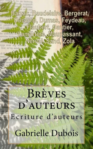 Ecriture d'auteurs (Br?ves d'Auteurs) (French Edition)