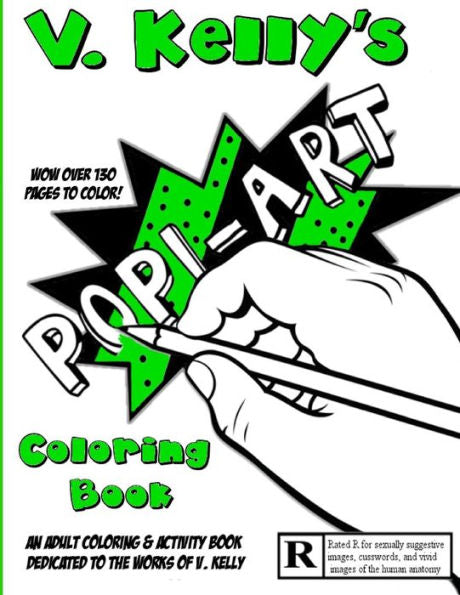 V. Kelly's Pop! Art Coloring Book